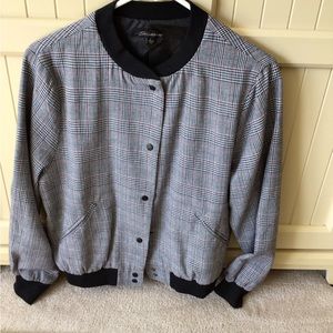 Women’s lightweight Herringbone Bomber Jacket